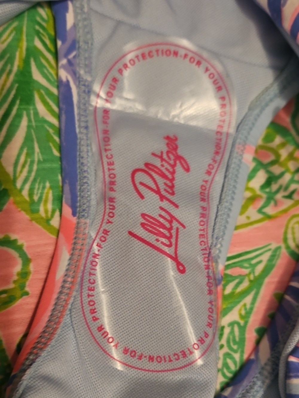 Lilly Pulitzer Pink Multi Floral Bikini Bottoms - Picture 4 of 5